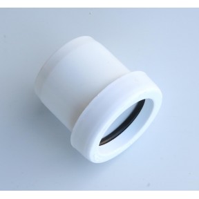 White push-fit waste reducer